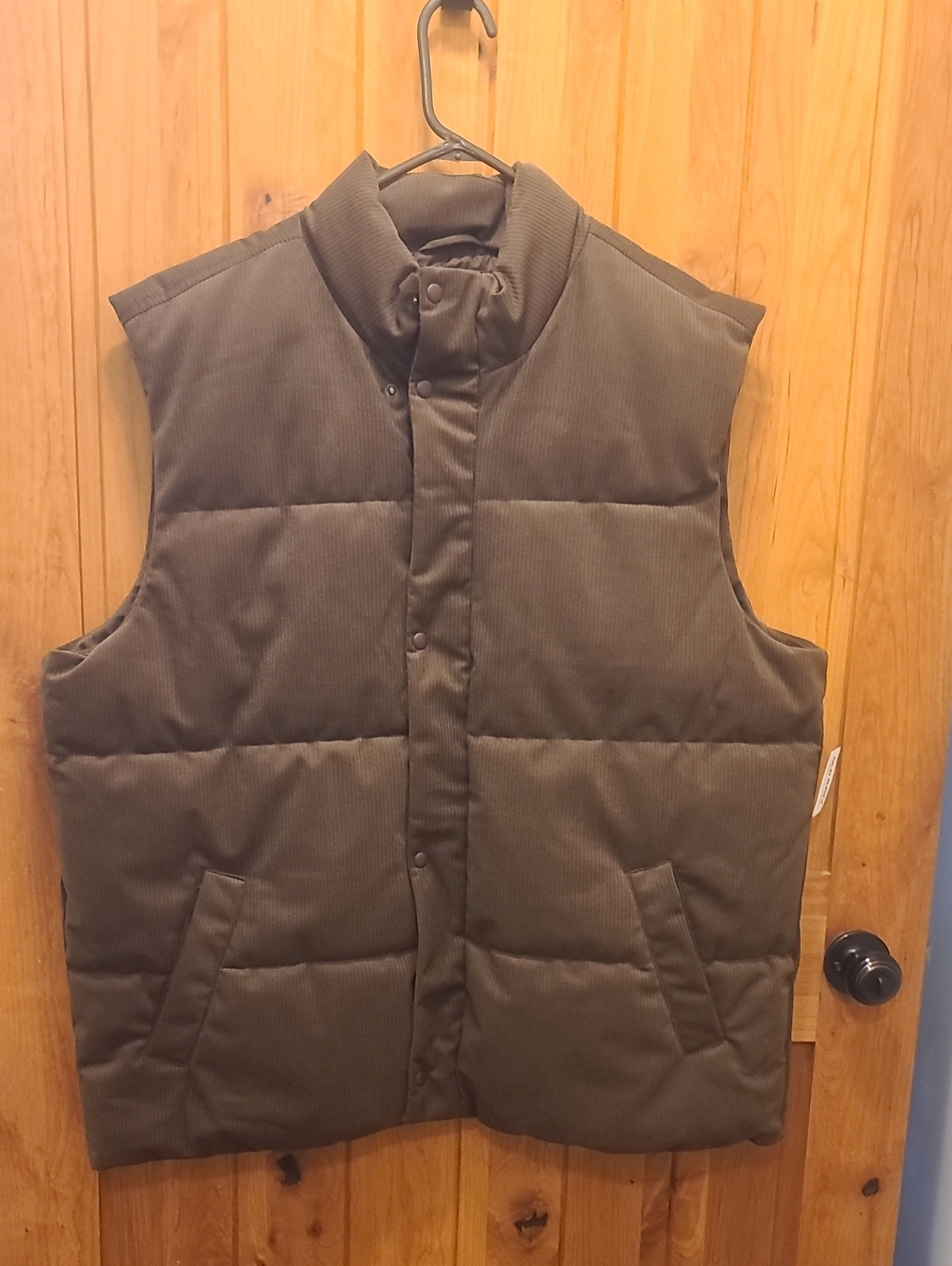 Old Navy Brown  Quilted Puffer Vest